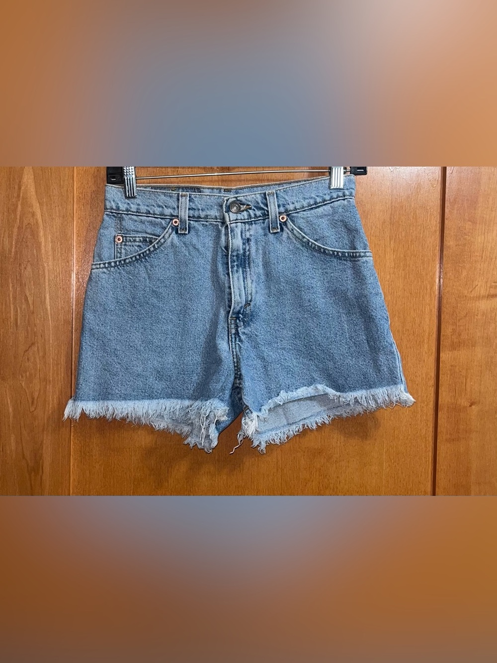 Vintage 90s Levi’s Women’s 37910 Cut-Off Regular Fit Jean Shorts Juniors Size 5